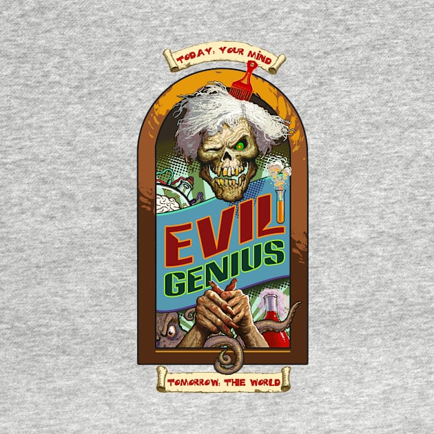 Evil Genius by Lizarius4tees